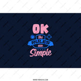 Ok The Rules Are Simple Tumbler, Funny Saying Tumbler, Gift For Friend, Novelty Drinkware, Personalized Tumbler, Cute Quote Tumbler - Tawshia