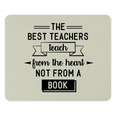 Teacher Mouse Pad, Best Teachers, Teacher Gift, Appreciation Gift, Heartfelt Teaching, Teaching from the Heart, Cute Desk Accessory - Tawshia