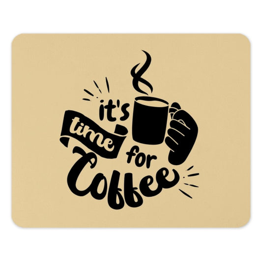 Coffee Time Mouse Pad, Work From Home Gift, Coffee Lover Gift, Office Decor, Desk Accessory, Cute Mousepad, Funny Mouse Pad, Gamer Mousepad - Tawshia