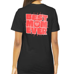 Best Mom Ever Graphic T-Shirt in Blazing Red product type