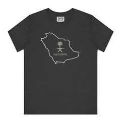 Saudi Arabian Map Design Casual T-Shirt product