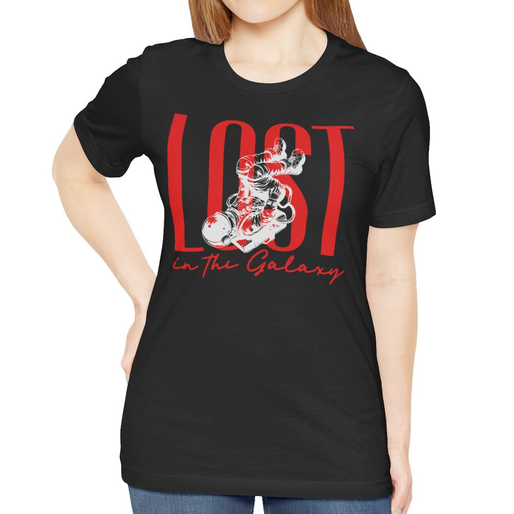 Lost in the Galaxy Astronaut Graphic T-shirt product