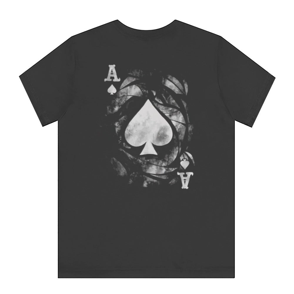 Ace of Spades Artistic Design Graphic T-shirt product