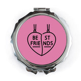 Best Friends Pocket Mirror, Friendship Gift, Bestie Mirror, BFF Compact Mirror, Sister Gift, Matching Gift, Soul Sister, Pocket Mirrors - Tawshia