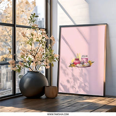 Candle Wall Art, Spa Decor Print, Relaxation Wall Decor, Aromatherapy Art, Home Decor, Peaceful Home Art, Modern Wall Art - Tawshia