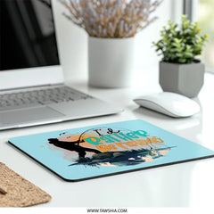 Fishing Mouse Pad, Fisherman Gift, I'd Rather Be Fishing, Bass Fishing, Angler Gift, Funny Mousepad, Personalized Mousepad - Tawshia