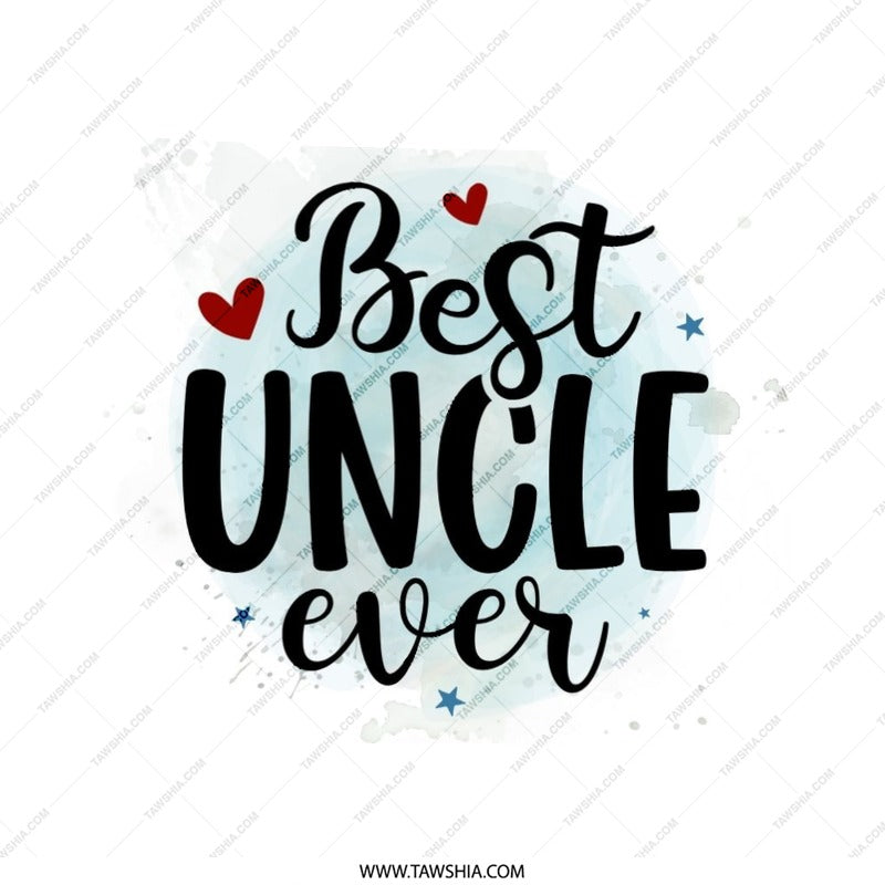 Best Uncle Ever Pillow, Uncle Gift Idea, New Uncle Present, Birthday Gift for Uncle, Decorative Pillow, Uncle Home Decor - Tawshia