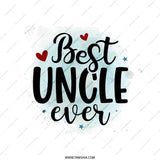 Best Uncle Ever Pillow, Uncle Gift Idea, New Uncle Present, Birthday Gift for Uncle, Decorative Pillow, Uncle Home Decor - Tawshia