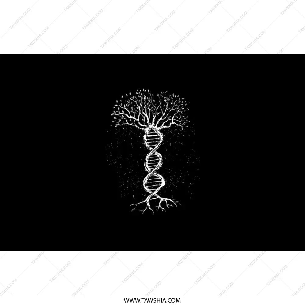 DNA Tree of Life Graphic Design sold on a product