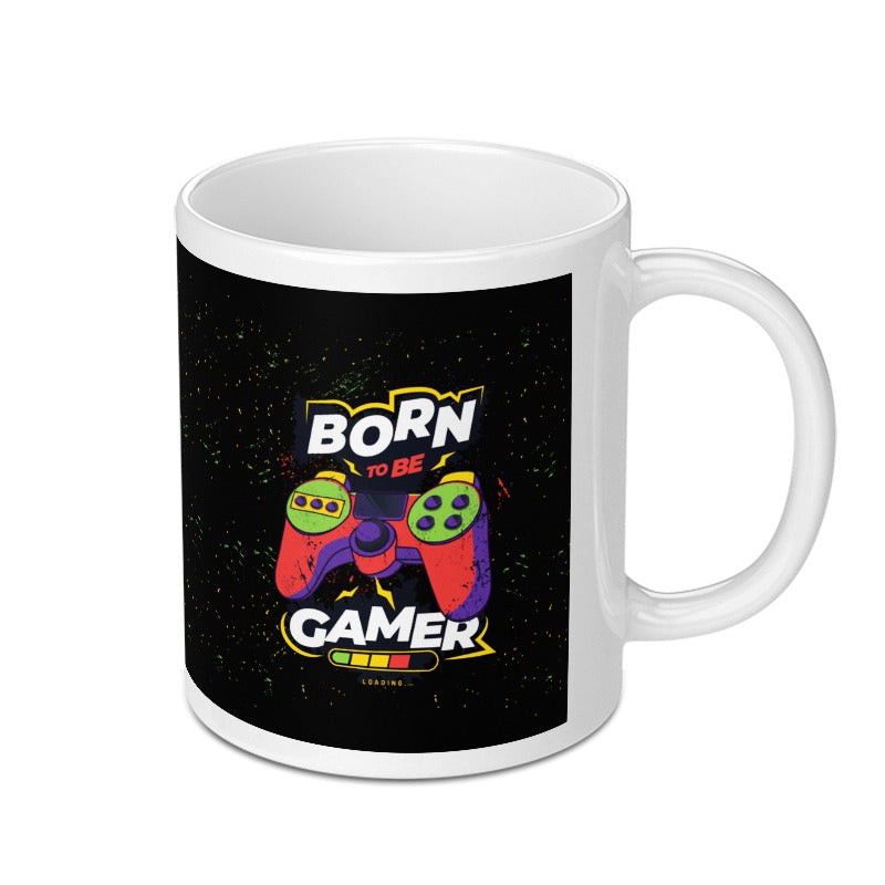 Born to Be Gamer Graphic Novelty Mug product type