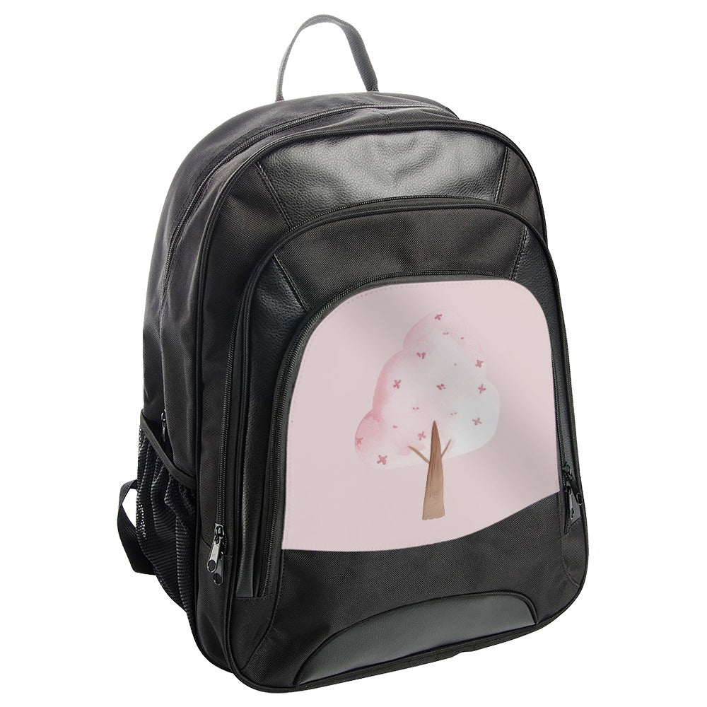 Cherry Blossom Tree Backpack, Floral Tree Backpack, Cute Backpack, Watercolor Backpack, Pink Tree Backpack, Stylish Backpack - Tawshia