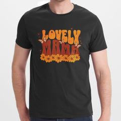Lovely Mama Butterflies and Flowers T-shirt product
