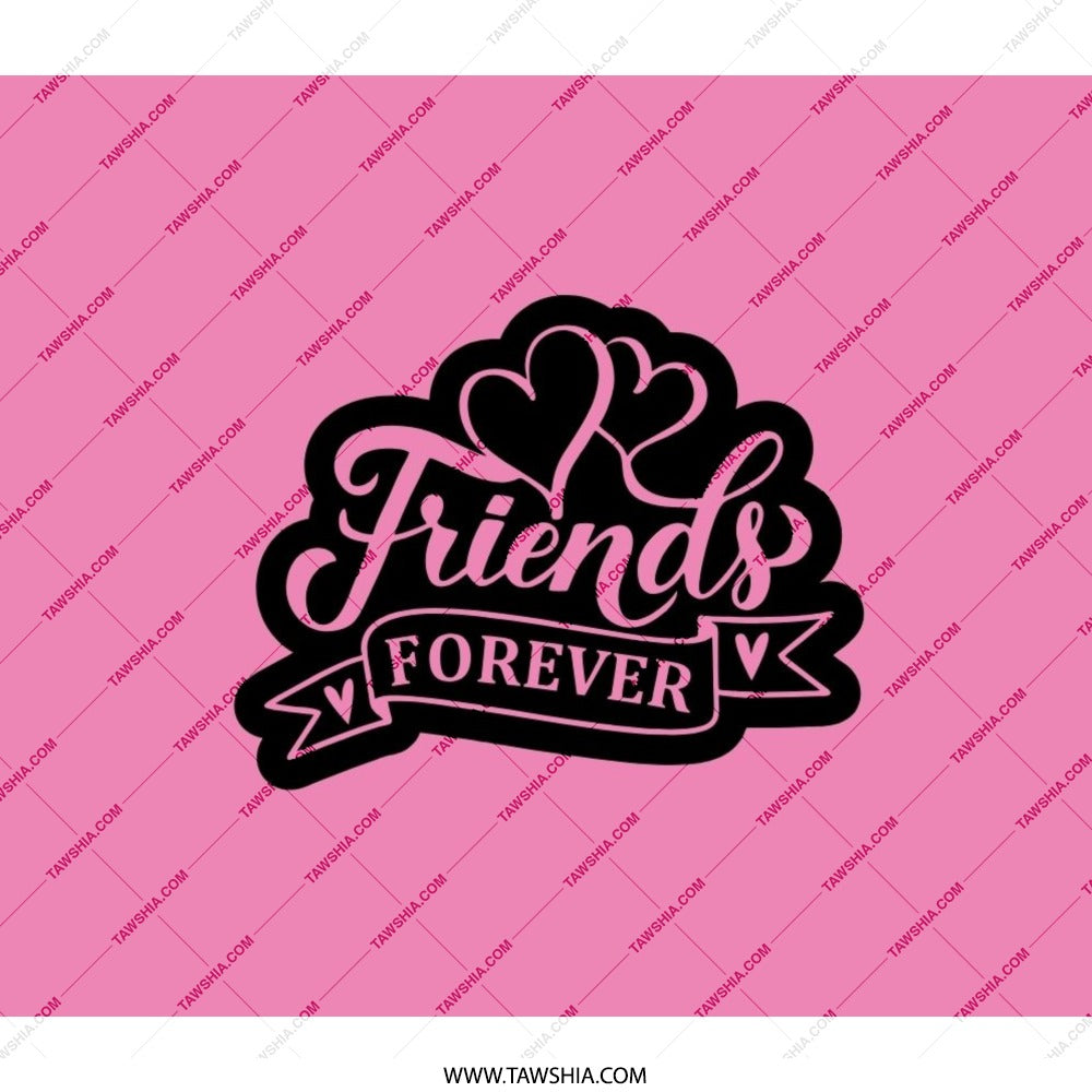 Friends Forever Backpack, Heart Backpack, Friendship Backpack, Gift For Friend, Best Friends Forever Backpack, Trendy Backpack - Tawshia