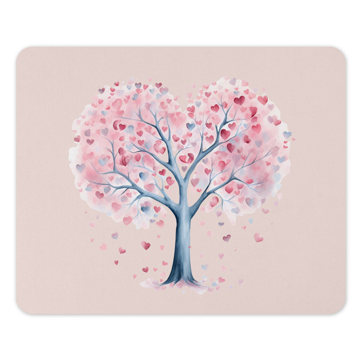 Beautiful Heart Shaped Tree Design Mousepad product