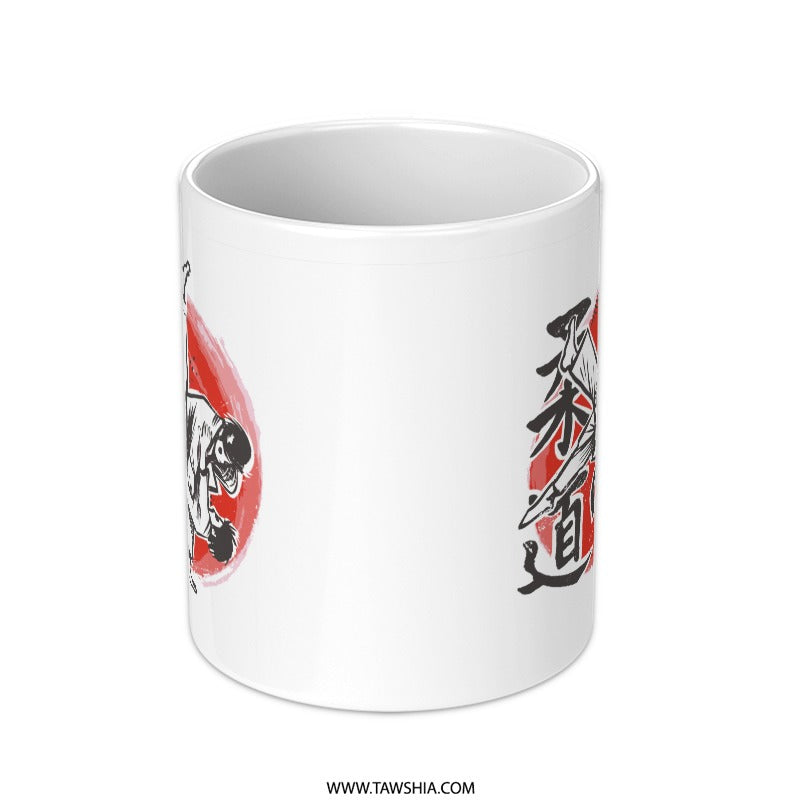 Japanese Calligraphy Art Ceramic Mug product