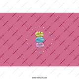 Macaron Tumbler, Cute Tumbler, Kawaii Tumbler, Food Tumbler, Gift for Her, Aesthetic Tumbler, Macaroon Tumbler, Tumbler with Straw - Tawshia