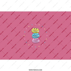 Macaron Tumbler, Cute Tumbler, Kawaii Tumbler, Food Tumbler, Gift for Her, Aesthetic Tumbler, Macaroon Tumbler, Tumbler with Straw - Tawshia