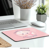 Twinkle Little Star Mouse Pad, Cute Pink Starry Sky Desk Decor, Kawaii Gamer Gift, Starry Mousepad, Office Accessories, Unique Mouse Mats - Tawshia