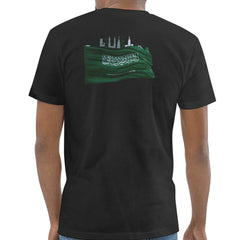 Saudi Arabia Flag Print Casual T-Shirt product type