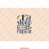 Eat Sleep Be Cute Repeat Tumbler, Funny Tumbler, Novelty Tumbler, Cute Tumbler Gift, Gift for Her, Gift for Mom, Gift for Friend - Tawshia