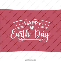 Happy Earth Day Pillow, Decorative Throw Pillow, Earth Day Gift, Home Decor, Eco Friendly Pillow, Gift for Environmentalist - Tawshia