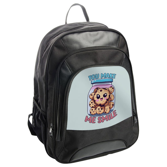 Cookie Jar Backpack, Cute Cookies, Sweet Treat Backpack, You Make Me Smile Backpack, Unique Backpack, Everyday Backpack, Bookbag - Tawshia