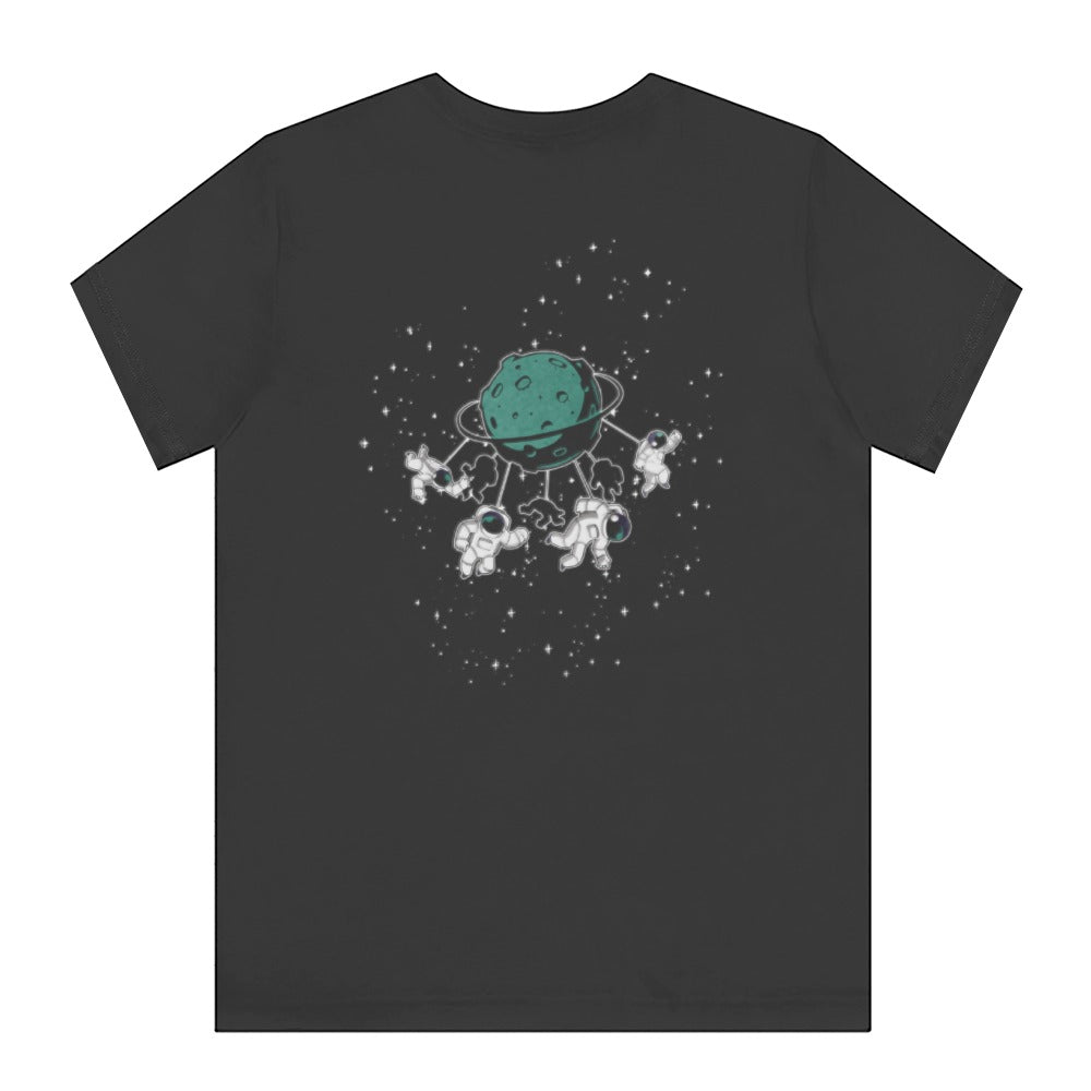 Astronauts Exploring Planet Graphic T-Shirt product