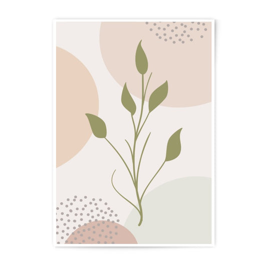 Botanical Photographic Print, Minimalist Wall Art, Neutral Tone Art Print, Modern Home Decor, Floral Print, Leaf Art, Abstract Art Print - Tawshia
