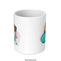 Kitchen Art Mug, Cooking Lover Gift, Culinary Design Mug, Chef Gift Idea, Unique Kitchenware Mug - Tawshia