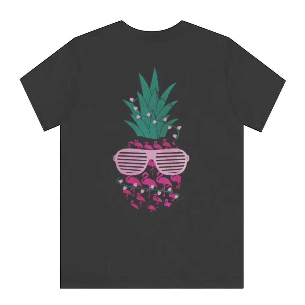 Pineapple Flamingo Sunglasses Graphic Shirt product type
