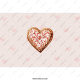 Heart Cookie Tumbler, Valentine's Day Tumbler, Love Tumbler, Cute Tumbler, Gift for Her, Tumbler with Straw, Travel Tumbler - Tawshia
