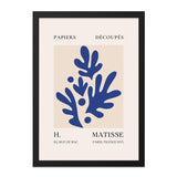 Henri Matisse Wall Art, Cutouts Print, Abstract Art, Blue Shapes Poster, Modern Home Decor, Gallery Wall Art, Matisse Exhibition Print - Tawshia