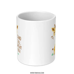 Stand Tall Dream Big Giraffe Artwork Mug product type