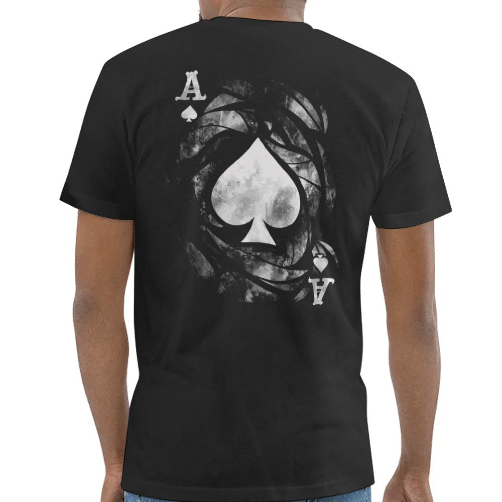 Ace of Spades Graphic Tee with Intricate Design product