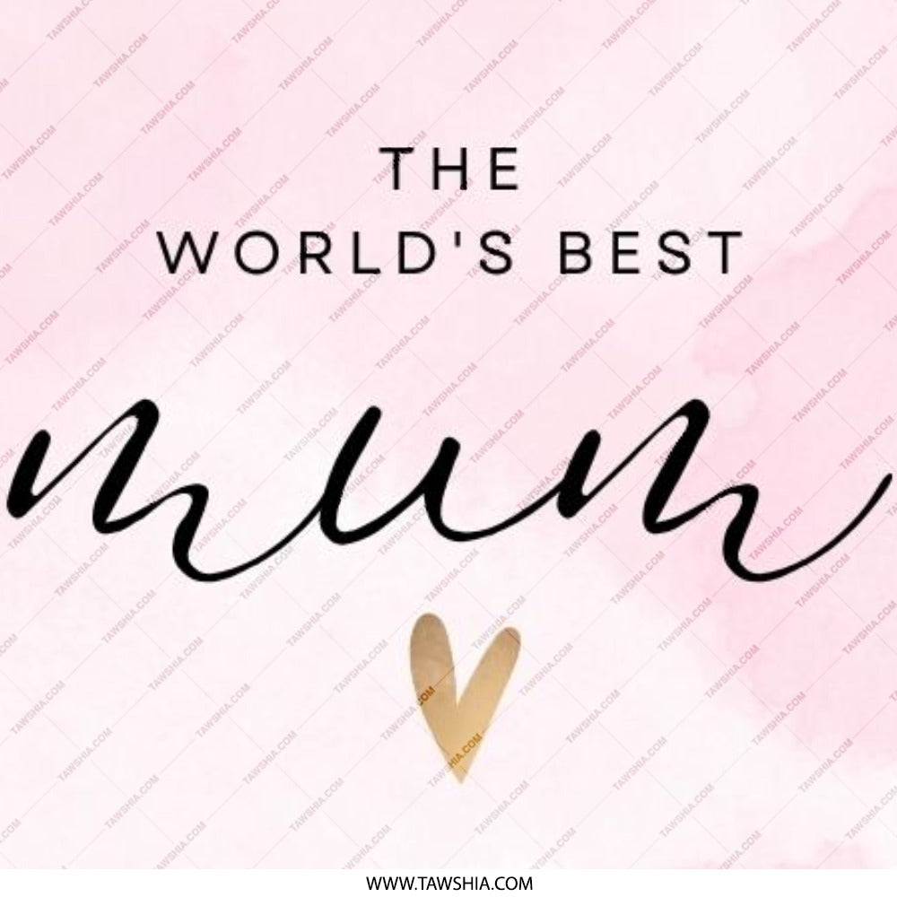 The Worlds Best Mum Pinback Button, Mother's Day Gift, Mom Badge, Cute Heart, Perfect For Moms, Special Mum Button, Mum Accessories - Tawshia