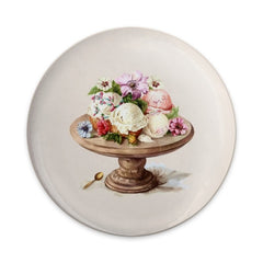 Ice Cream Pinback Button, Floral Button, Dessert Badge, Food Button, Cute Button, Unique Accessories, Ice Cream Lover, Button Collection - Tawshia