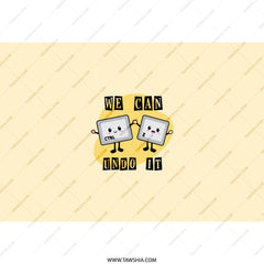We Can Undo It Tumbler, Computer Keyboard Pun, Funny Gift, Ctrl Z, Tech Humor, Geeky Present, Programmer Gift Idea - Tawshia