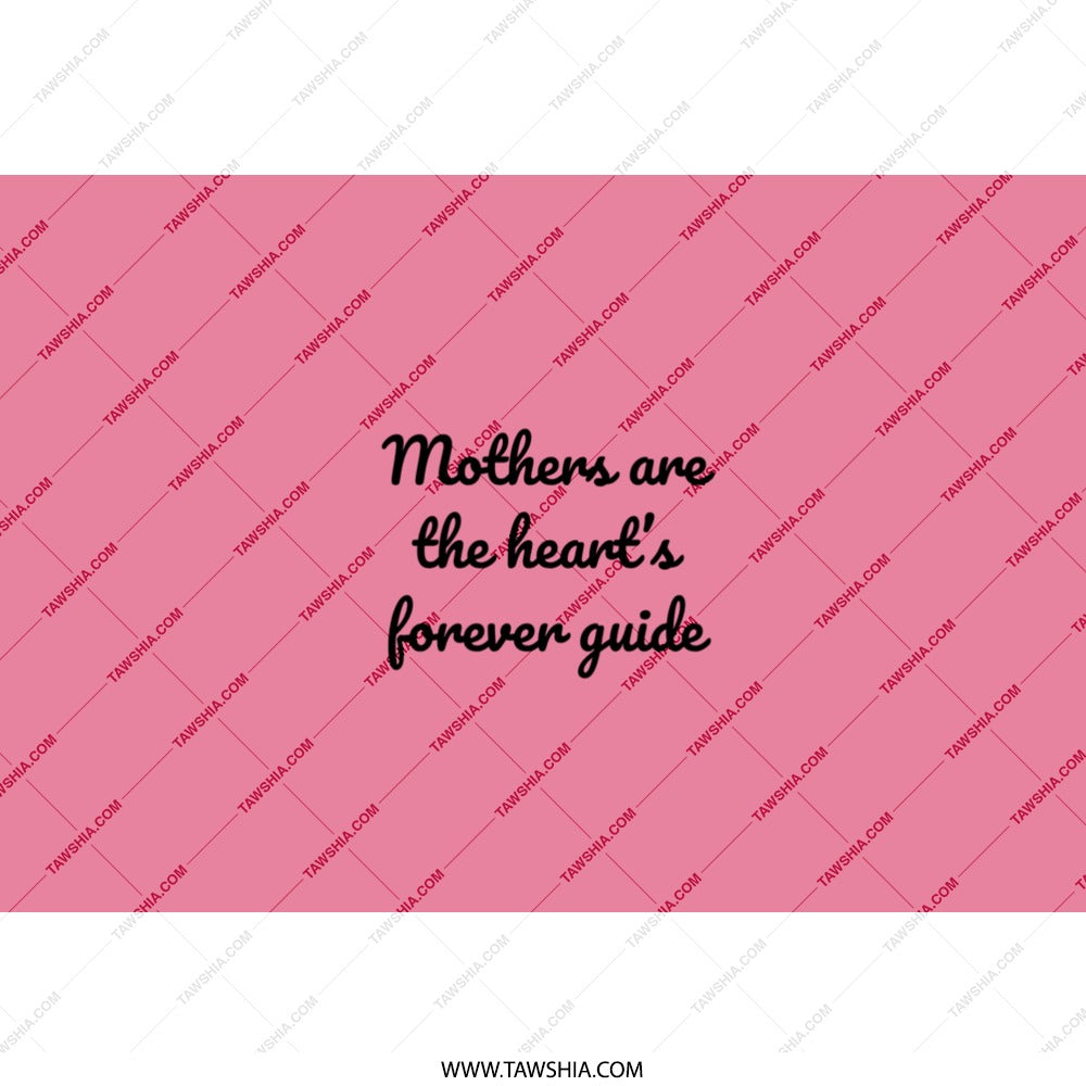 Mothers Heart Guide Tumbler, Mothers Day Gift, Mom Appreciation Present, Unique Mother Quote Design, Pink Drinkware, Perfect Gift Idea - Tawshia