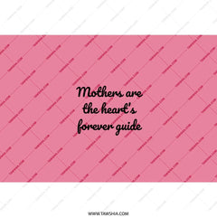 Mothers Heart Guide Tumbler, Mothers Day Gift, Mom Appreciation Present, Unique Mother Quote Design, Pink Drinkware, Perfect Gift Idea - Tawshia