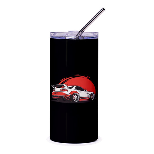 JDM Car Tumbler, Japanese Import, Car Enthusiast Gift, Automotive Art, Supra Design, Race Car, Custom Tumbler, Travel Mug, Gift Idea - Tawshia