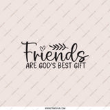 Friends are God's Gift Pocket Mirror, Inspirational Mirror, Best Friend Gift, Christian Gift, Friendship Gift, Compact Mirror for Her - Tawshia