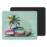 Classic Vintage Car with Palm Tree Mouse Pad product type
