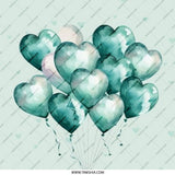 Heart Balloon Pinback Button, Love Pin, Cute Button, Valentine's Day, Party Favors, Gift for Her, Heart Balloons, Heart Button - Tawshia