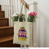 Book Lover Tote Bag, Good Book Friend Forever, Reading Tote, Bookish Gift, Teacher Tote, Librarian Gift, Book Club Tote, Bookworm Tote - Tawshia