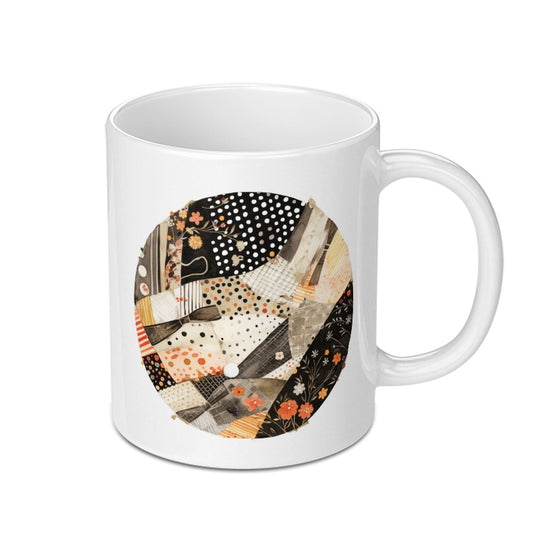 Feedback Mug, Abstract Art Mug, Unique Coffee Mug, Gift for Colleague, Modern Mug, Decorative Mug, Stylish Mug, Ceramic Mug - Tawshia
