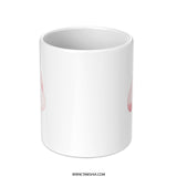 Pink Tree Mug, Watercolor Tree Mug, Feedback Mug, Custom Coffee Mug, Unique Gift Idea, Tea Mug, Art Mug - Tawshia