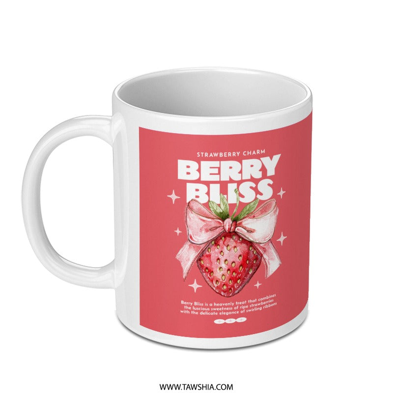 Strawberry Charm Berry Bliss Fancy Beverage Mug product