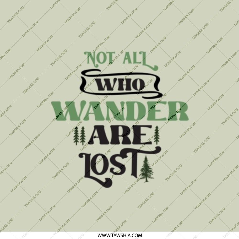 Not All Who Wander Pocket Mirror, Inspirational Quote Mirror, Travel Lover Gift, Wanderlust Mirror, Adventure Pocket Mirror, Gift Idea - Tawshia