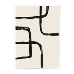Minimalist Photographic Print, Abstract Line Art, Modern Wall Decor, Neutral Tone Art, Simple Graphic Design, Home Decor, Fine Art Print - Tawshia