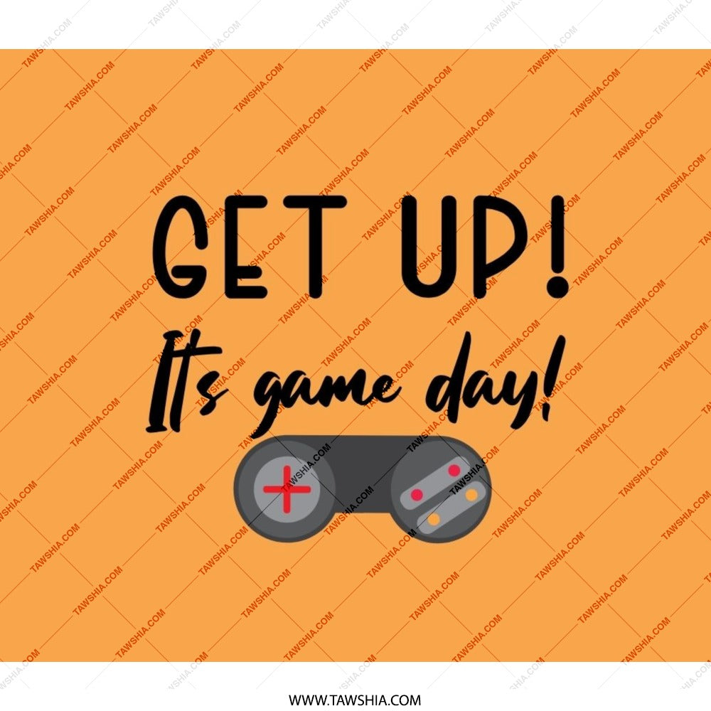 Game Day BackPack, Gamer Back Pack, Gaming BackPack, Get Up Its Game Day BackPack, Cool BackPack, Gift For Him, Gift For Her - Tawshia